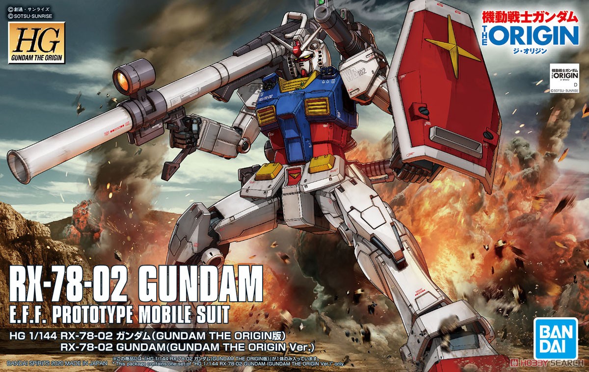 RX-78-02 Gundam (Gundam The Origin Ver.)